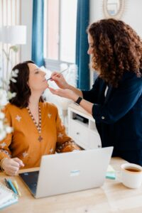 maquillage en entreprise - laure baruch