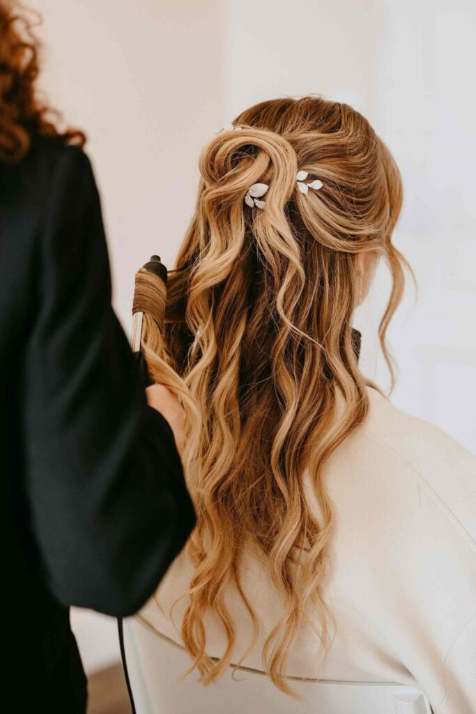 coiffure cheveux blonds